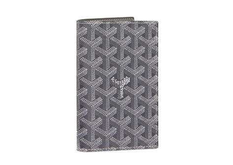 goyard passport cover grey